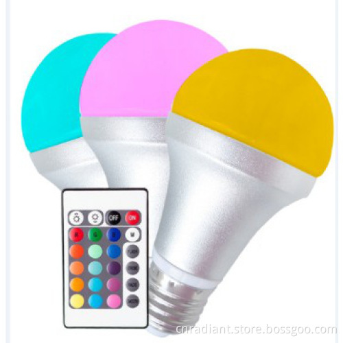 E27 RGB LED mood light bulb,LED light,LED bulb